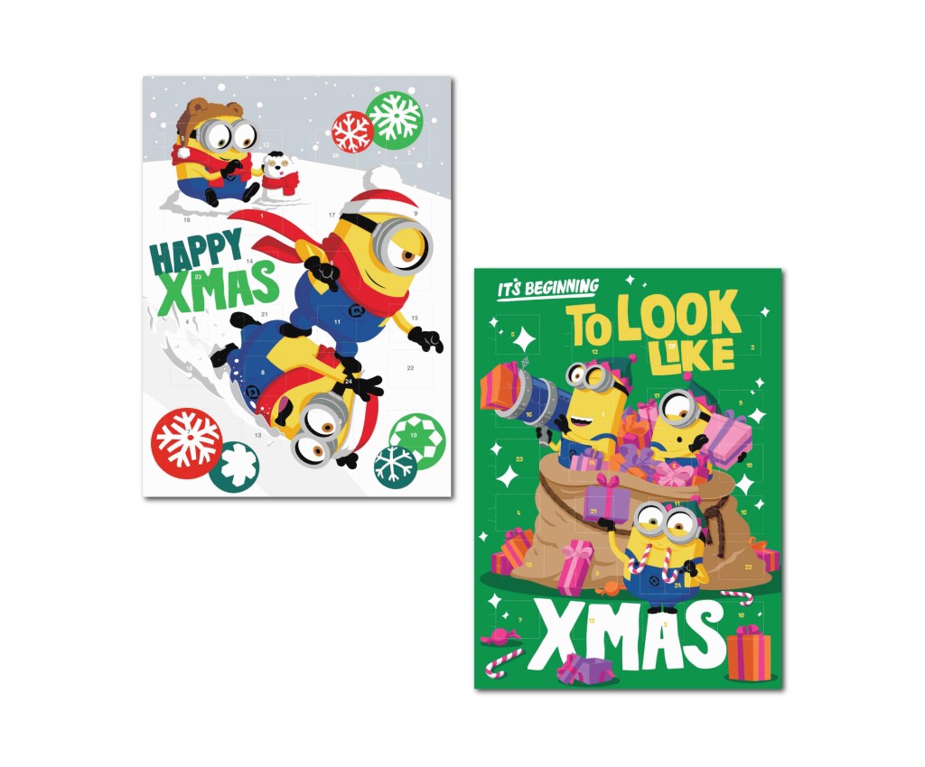 Minions Advent Calendar with Milk Chocolates 75g